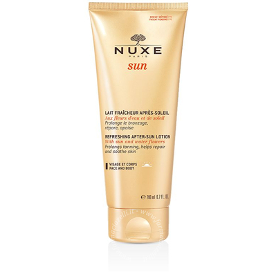 Nuxe sun lait fraich apres-soleil visage et corps 200 ml