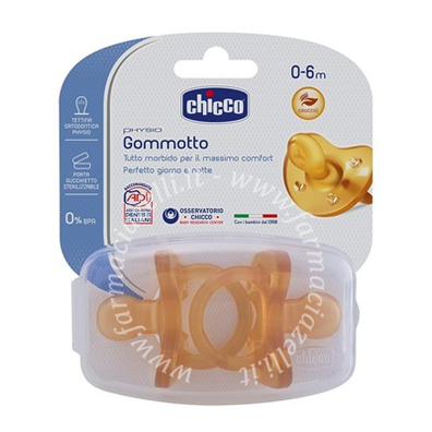 Chicco gommotto physio soft ltx 0+6 mes1 2 pezzi