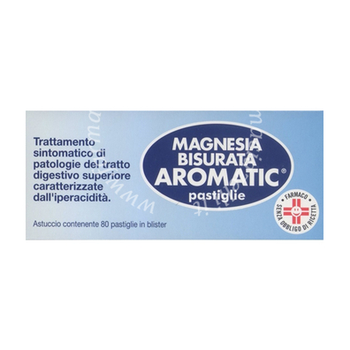 Magnesia bisurata aromatic compresse pastiglie 80 pastiglie