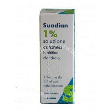 Suadian 10 mg/ml soluzione cutanea flacone 30 ml con nebulizzatore