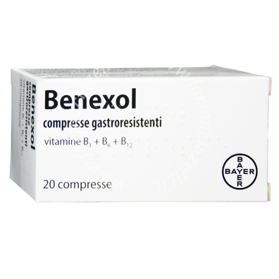 Benexol compresse gastroresistenti, 20 compresse in flacone hdpe