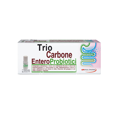 Triocarbone Enteroprobiotici 7 flaconcini da 10 ml